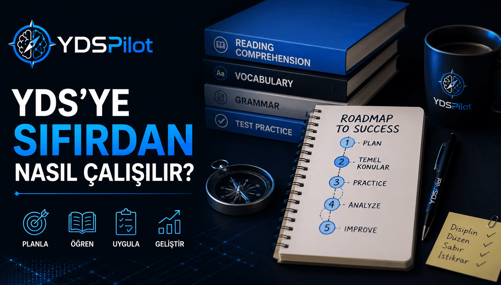 YDS’ye Sıfırdan Nasıl Çalışılır?