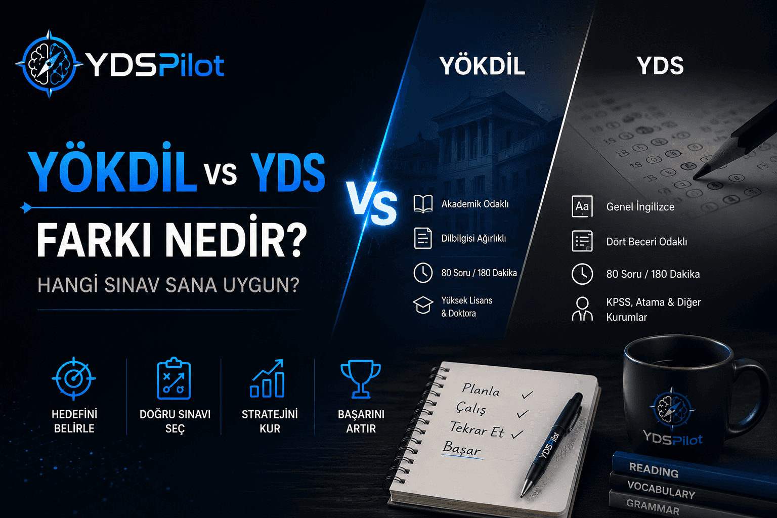 YÖKDİL - YDS Farkı ve Stratejiler