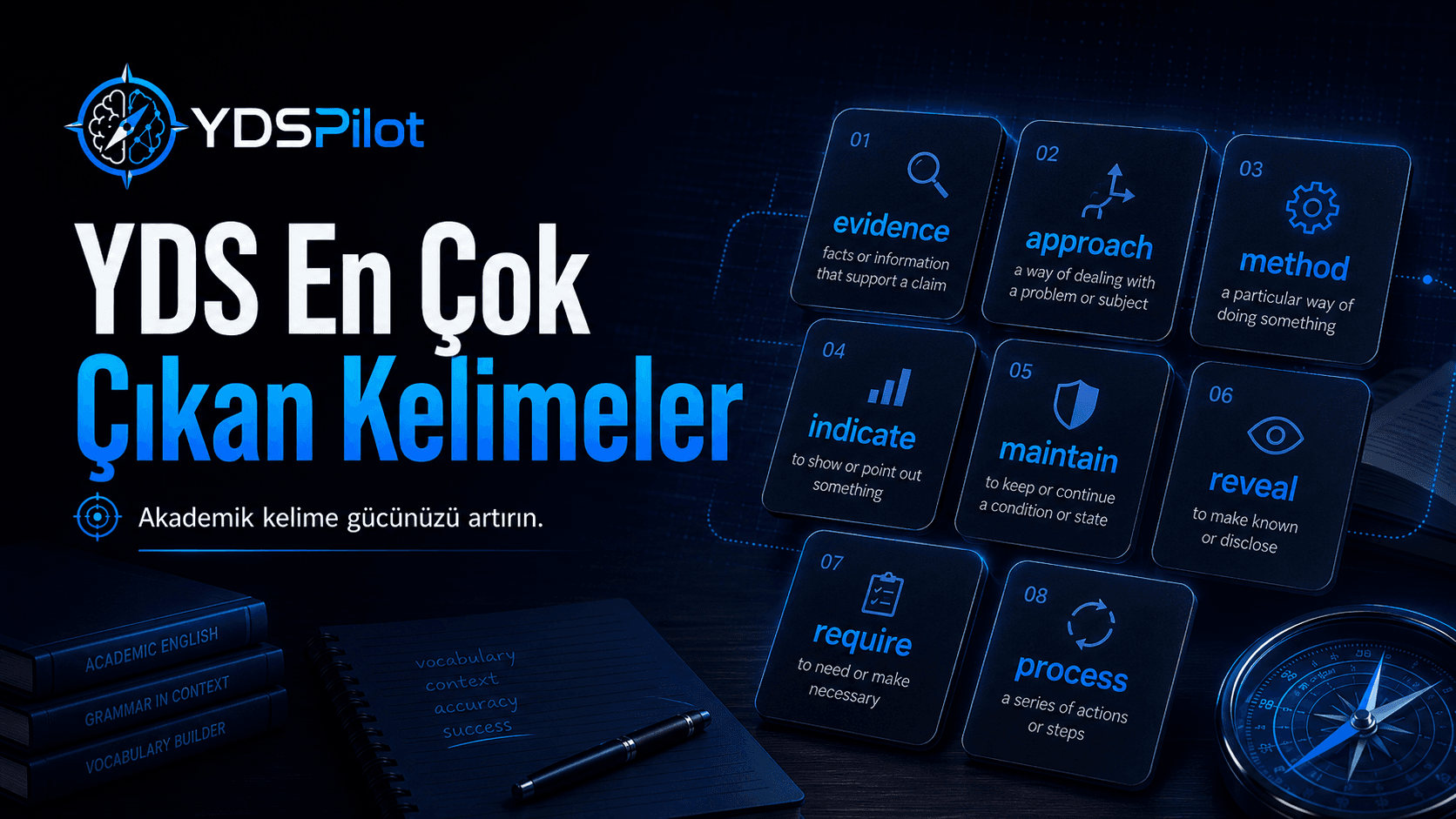YDS En Çok Çıkan Kelimeler: YDS İçin Bilmeniz Gereken Akademik Kelimeler